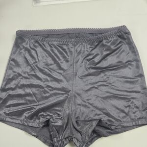 Vassarette Gray Satin Panties